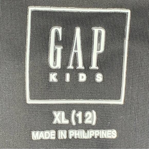 Gap NWT Kids Surf Rashguard Boardshirt Built in Sun Protection Black Size XL(12) - Picture 5 of 9
